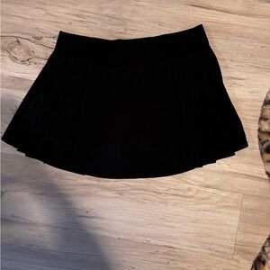 Lululemon Athletica Black Mini Skater Skirt